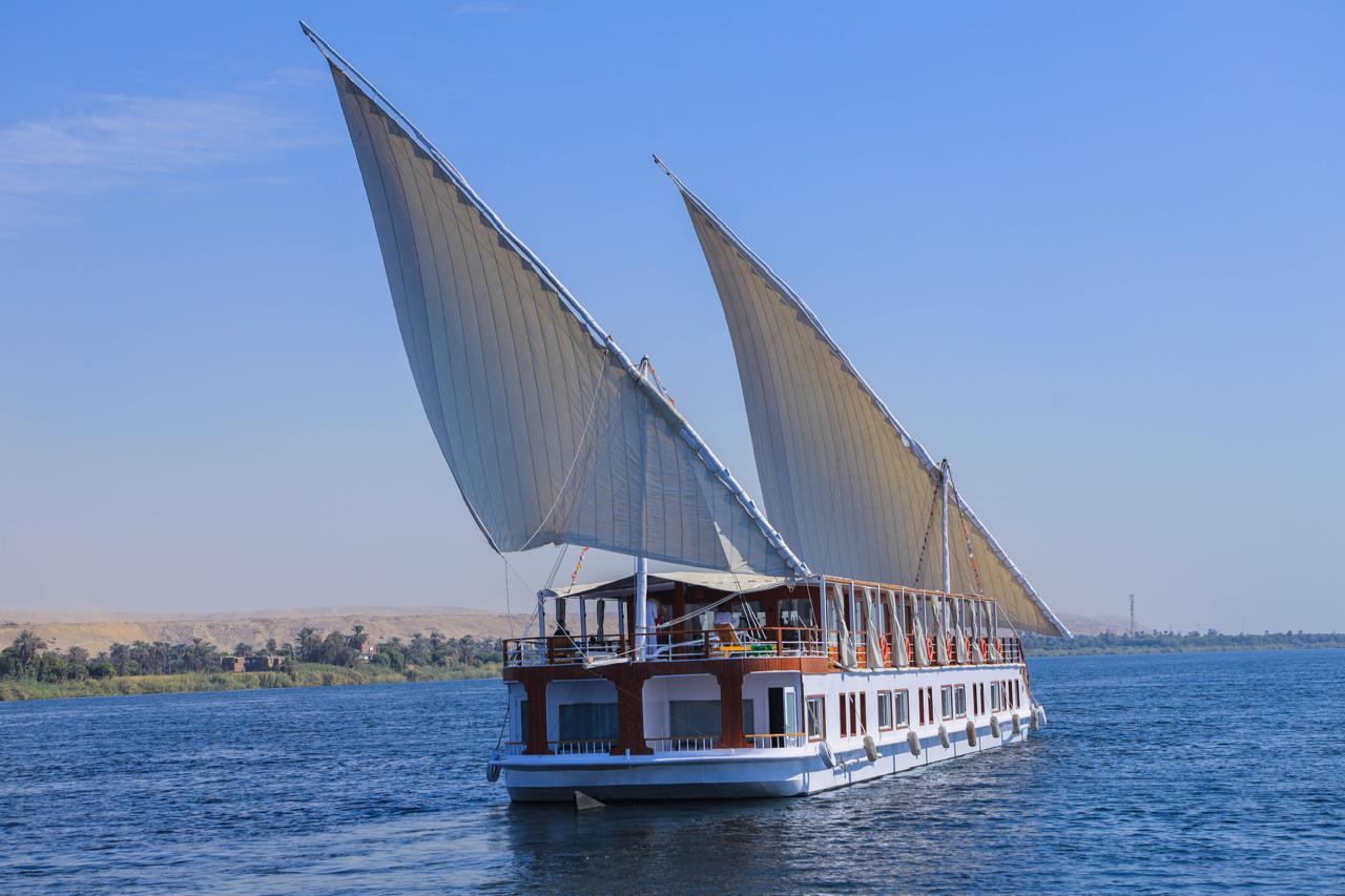 Luxury Nile Cruise by NJ Tours Dahabiya in Luxor