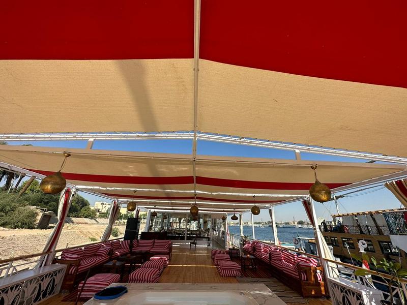 Yalla Bina Dahabiya Nile Cruise cabin - Luxury Nile cruise from Luxor to Aswan