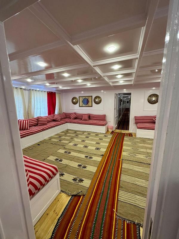 Yalla Bina Dahabiya Nile Cruise cabin - Luxury Nile cruise from Luxor to Aswan