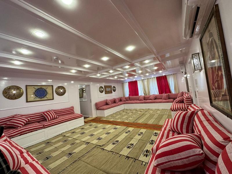 Yalla Bina Dahabiya Nile Cruise cabin - Luxury Nile cruise from Luxor to Aswan