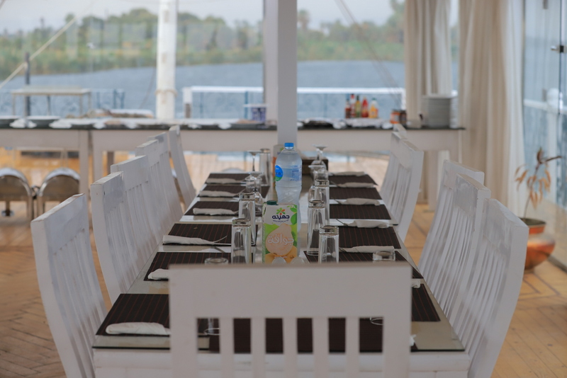Sekhmet Dahabiya Nile Cruise Cabin View